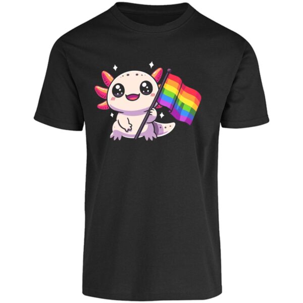 Playera Cuello Redondo/Ajolote Pride - Imagen 2