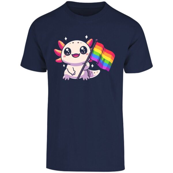 Playera Cuello Redondo/Ajolote Pride