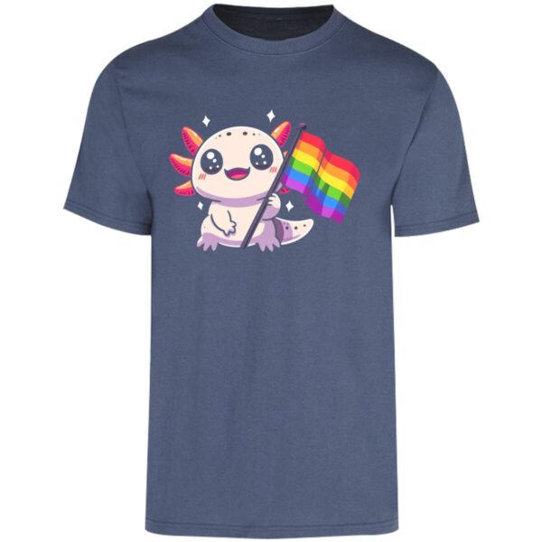 Playera Cuello Redondo/Ajolote Pride - Imagen 3