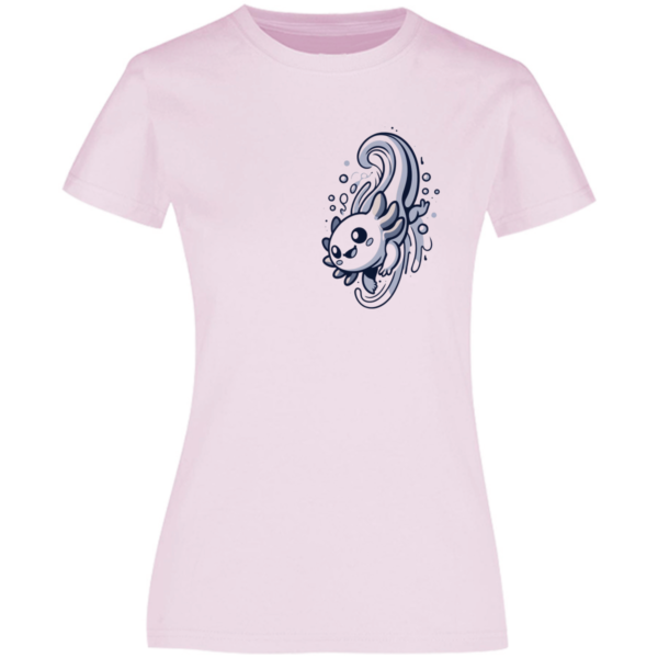 Playera Mujer Ajolote Nadando - Imagen 3